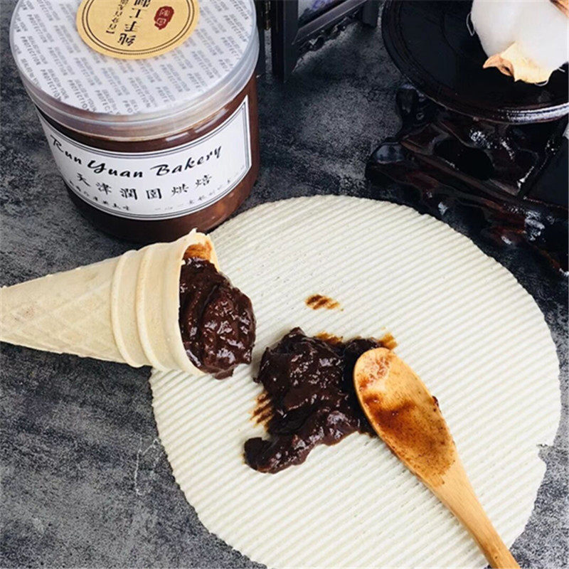 天津特产酸磨糕酱酸磨膏杏酱小碗抹酱8090后童年怀旧零食消食解腻