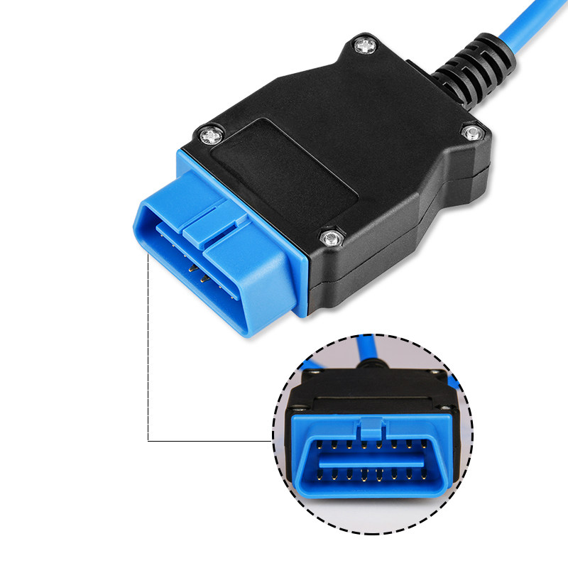 适用obd车载诊断连接器网络延长线enet水晶接口连接线
