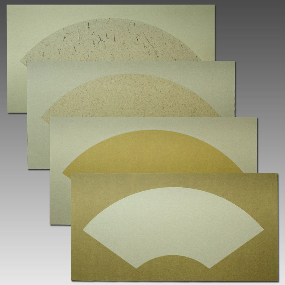 卡纸宣纸扇面书画镜片空白麻纸长纤素白维生宣纸