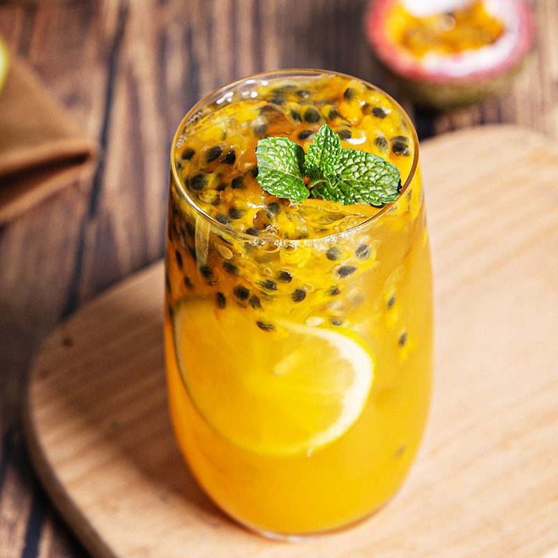 台湾永大百香果果汁原浆浓缩鲜榨冷冻果酱奶茶浓缩果蔬汁