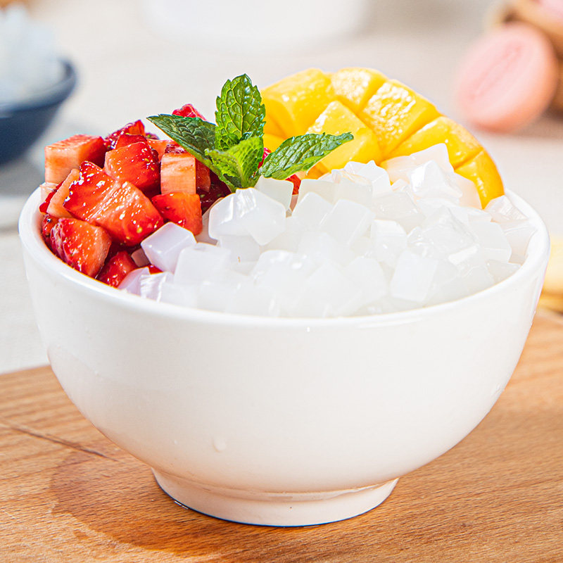 椰果茶颜公举原味5kg果肉奶茶茶店专用原料果冻