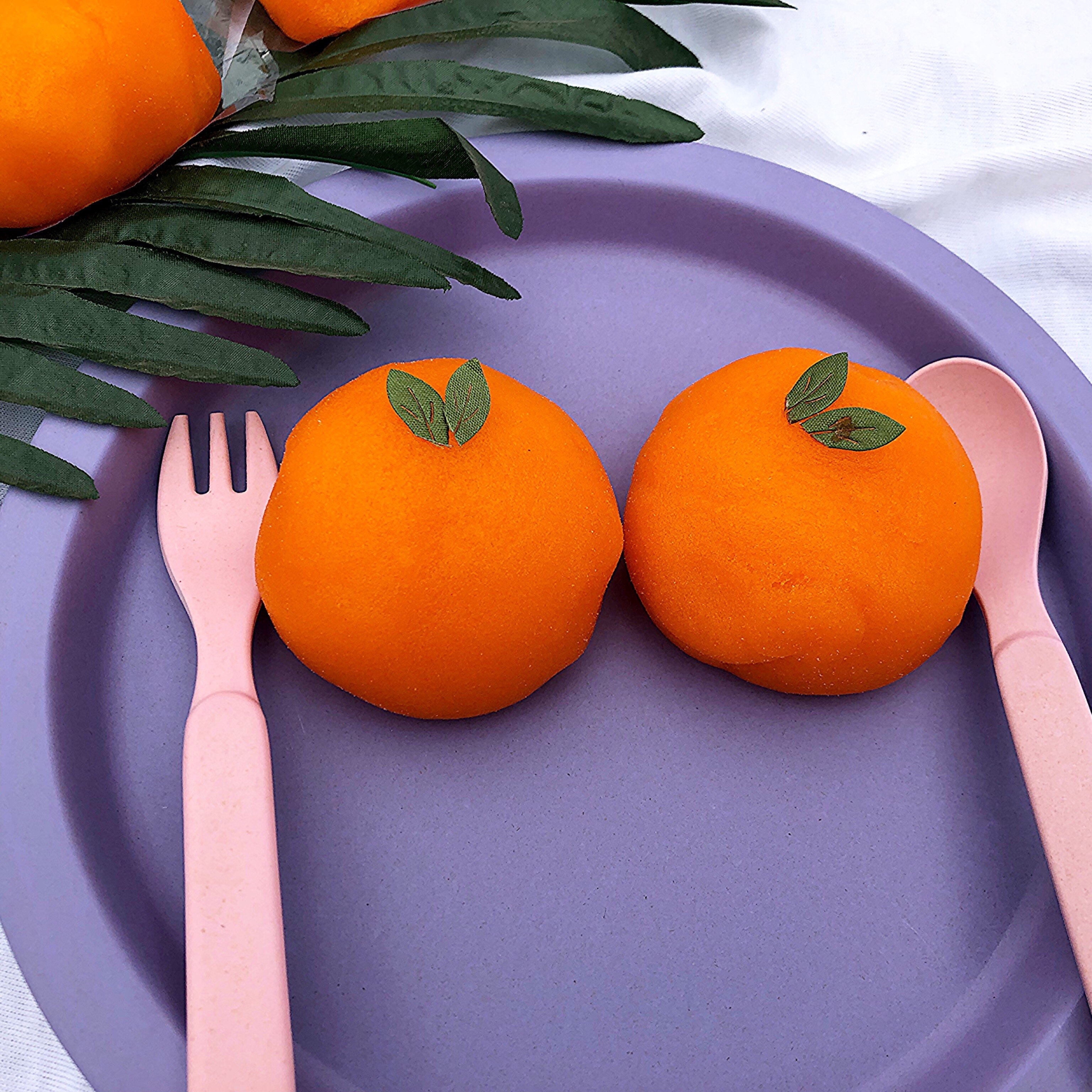 一个玩具发泄解压slime同款快手成品橙子质感粘土