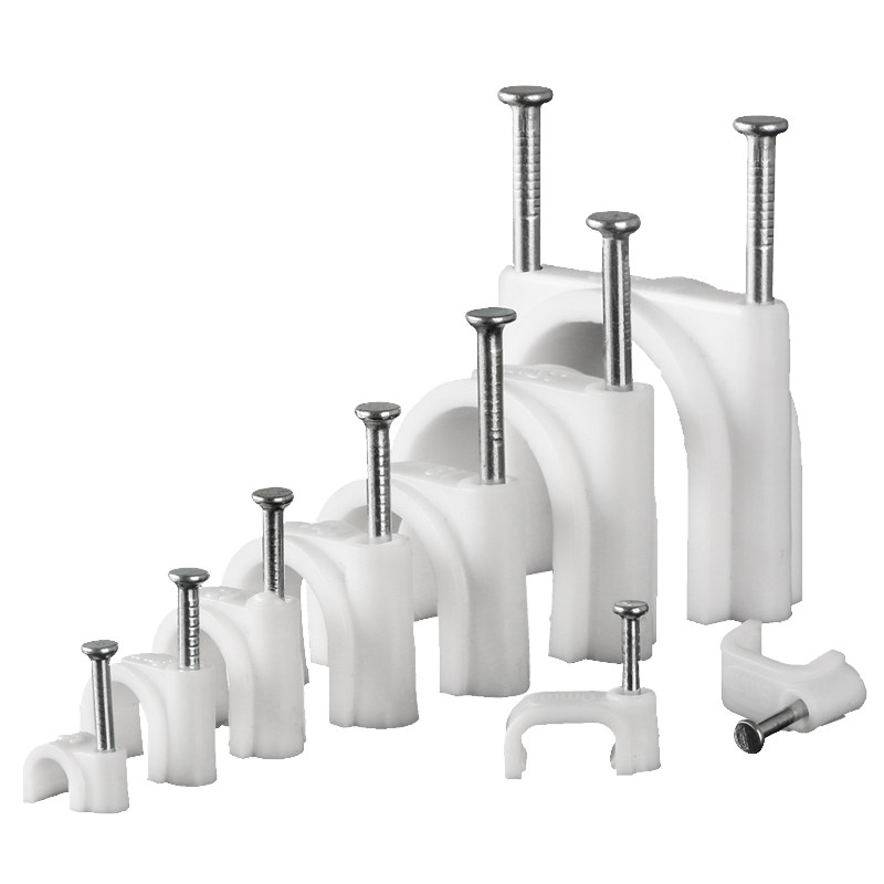 线卡钢钉卡子网线电线固定钉墙塑料线扣钉线码钉