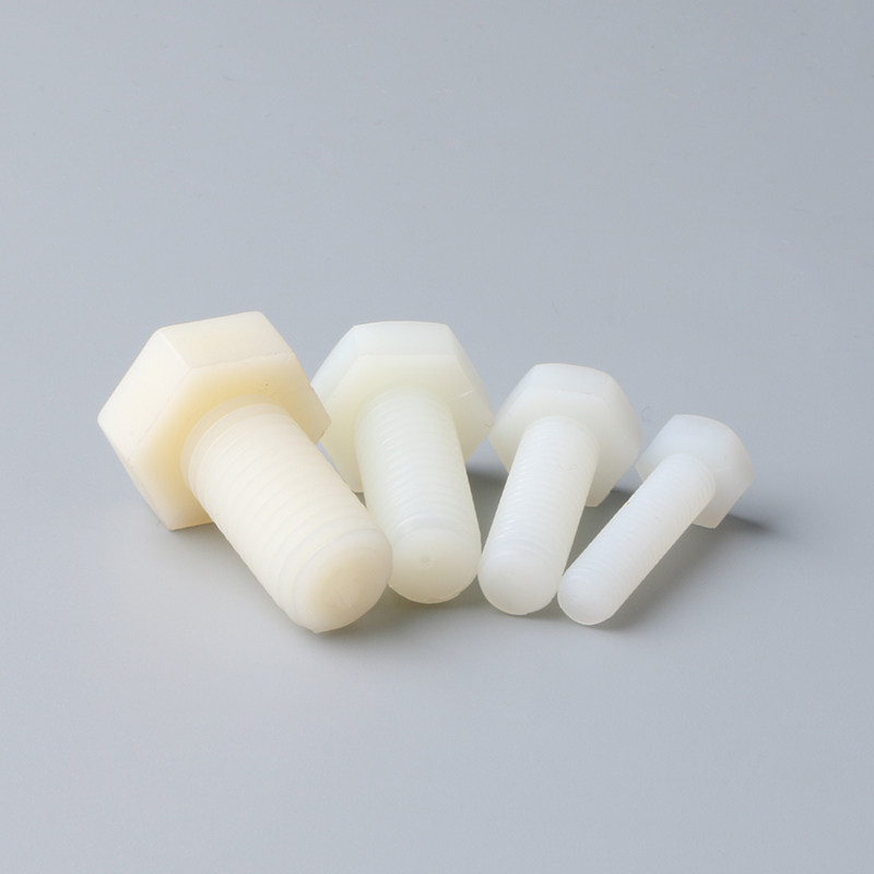 尼龙螺丝塑料外六角螺丝绝缘螺丝钉塑胶六角螺栓螺钉m5m6