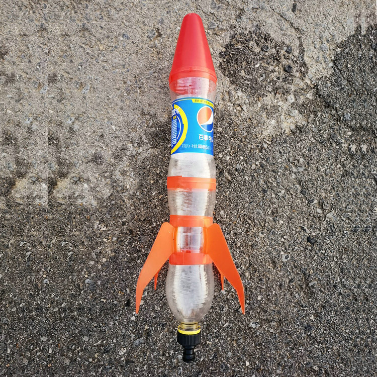 火箭水火两用型专业竞赛级水发射架waterrocket空气模型制作工具