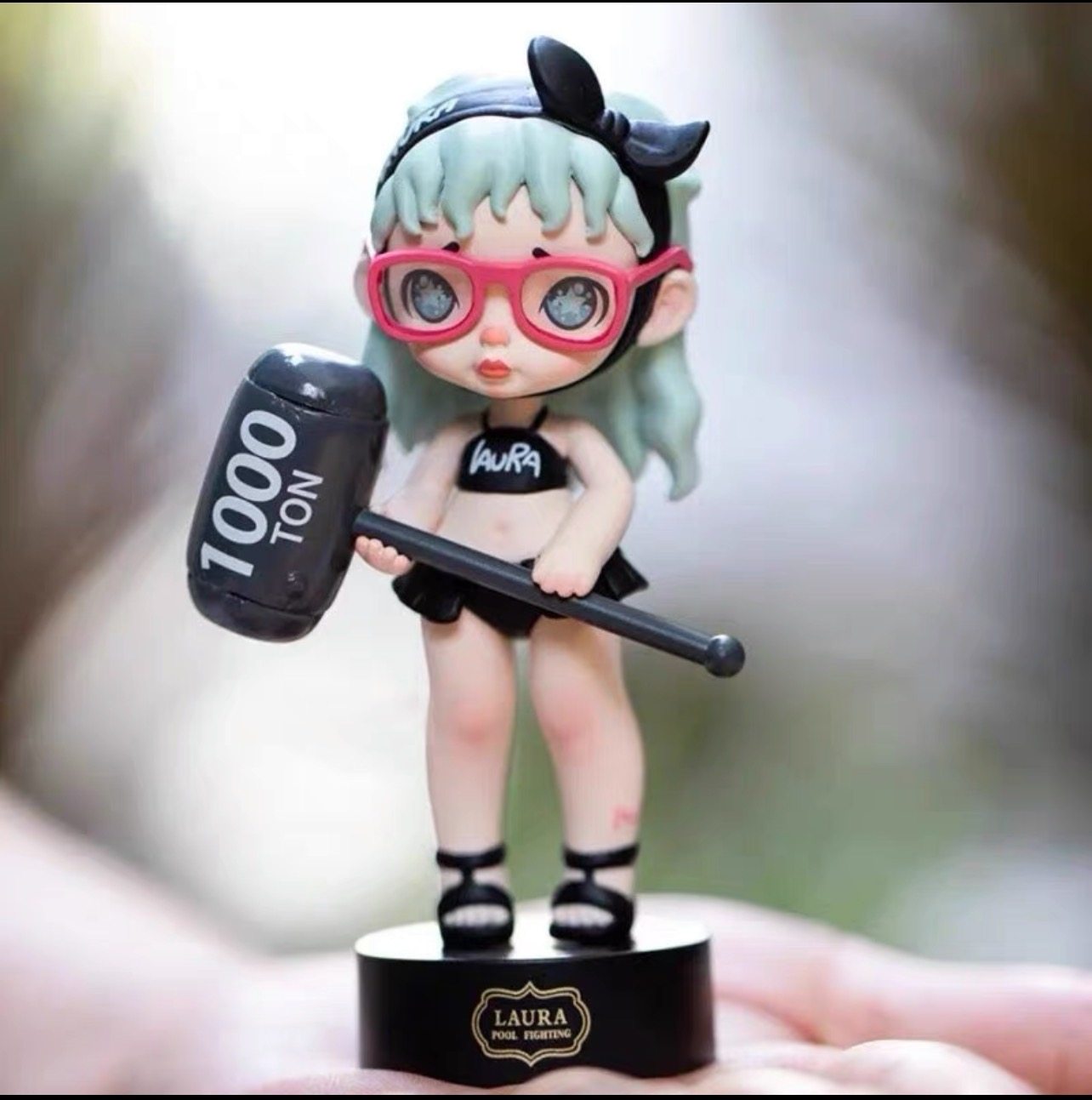 正版laura劳拉泳池派对对大作战盲盒女孩礼物潮玩盲盒