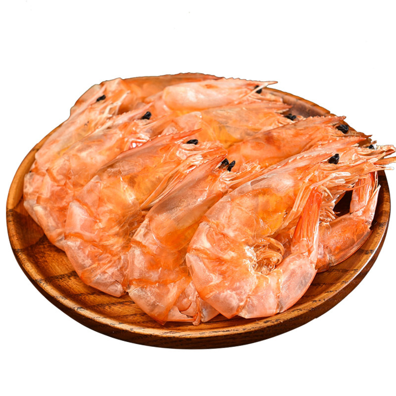 青岛虾干即食500g大号碳烤大虾对虾干虾干货虾干