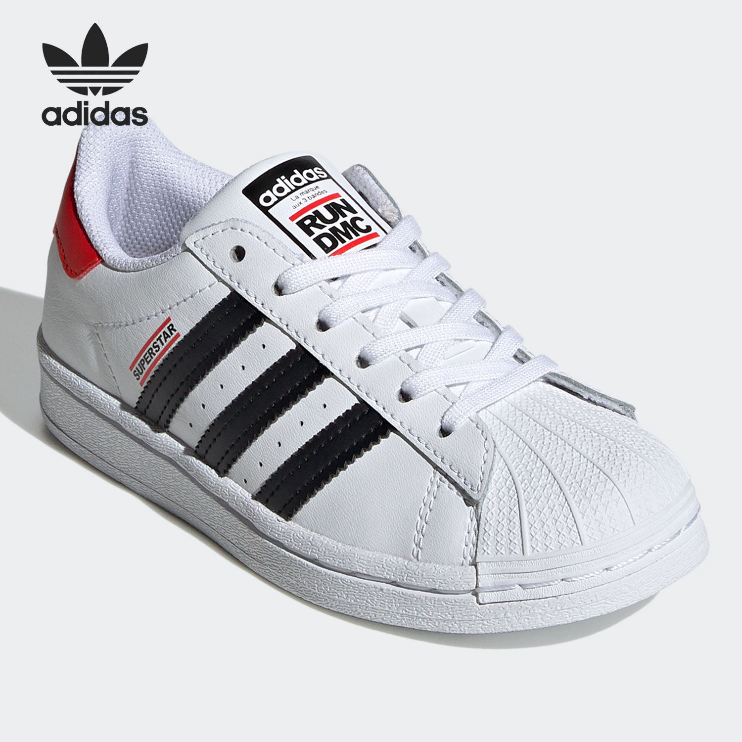 adidas阿迪达斯正品三叶草superstarrundmc大童运动鞋fy4062板鞋