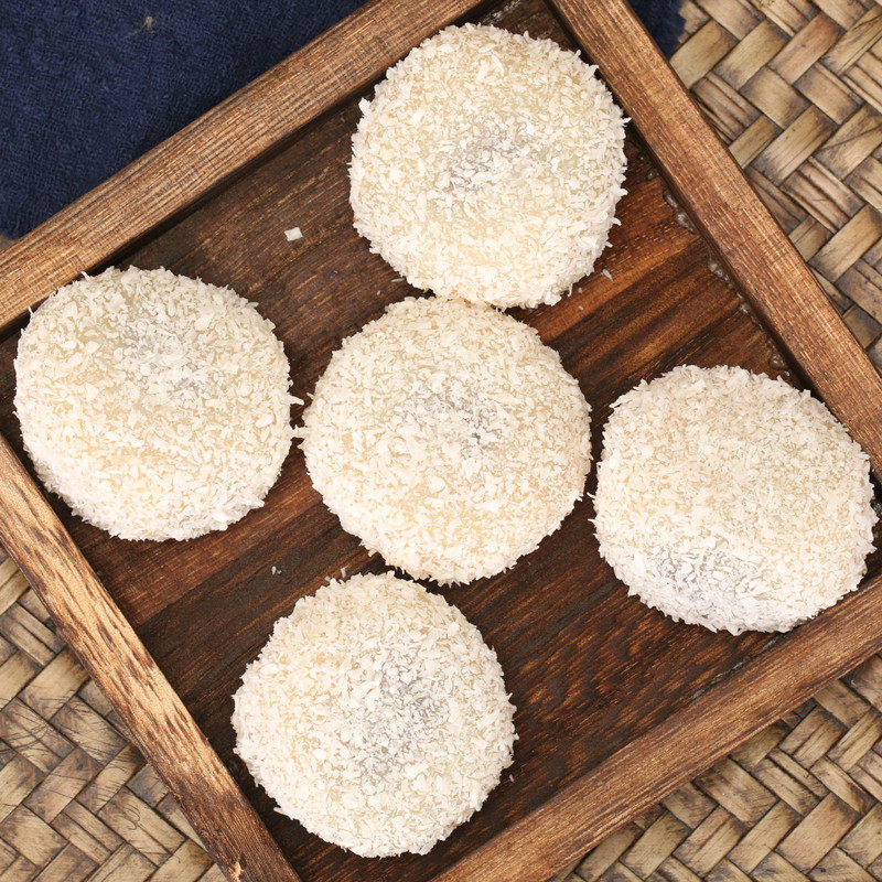 福家家兴莲子糕驴打滚传统糕点麻薯糯米休闲中式糕点