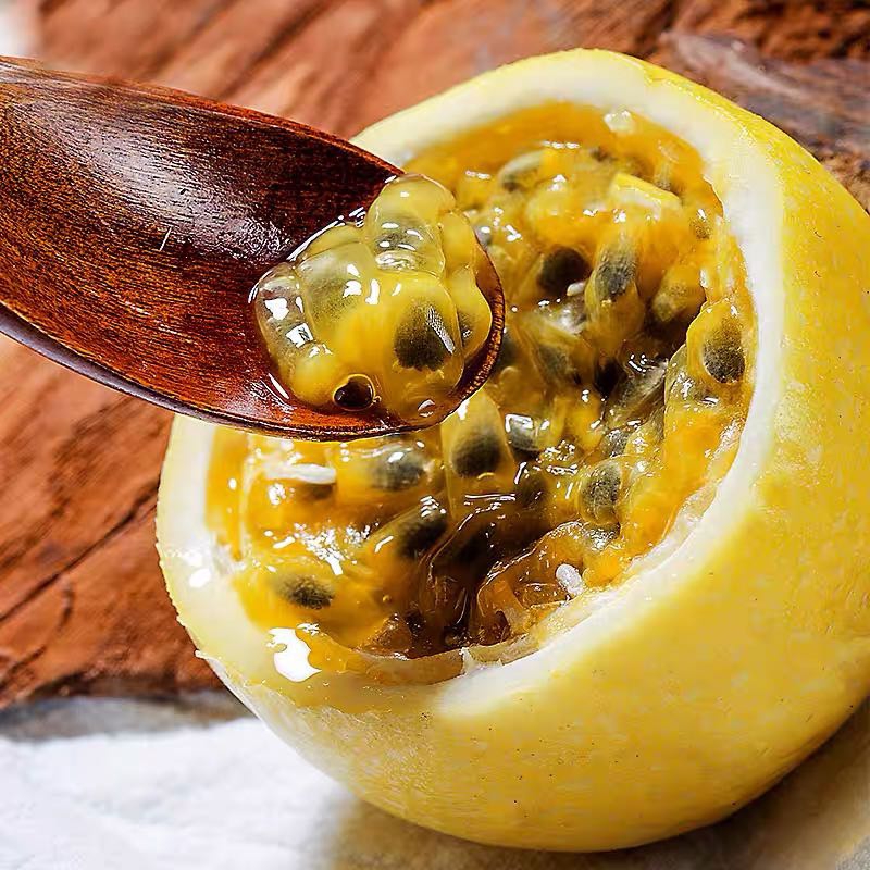 海南钦蜜9号纯甜黄金百香果现摘现发顺丰包邮百香果