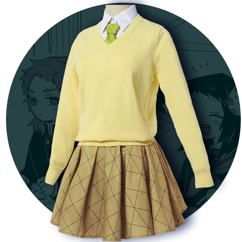 鬼灭cosplay之刃动漫番外学院女装虫柱蝴蝶jkcosplay女装