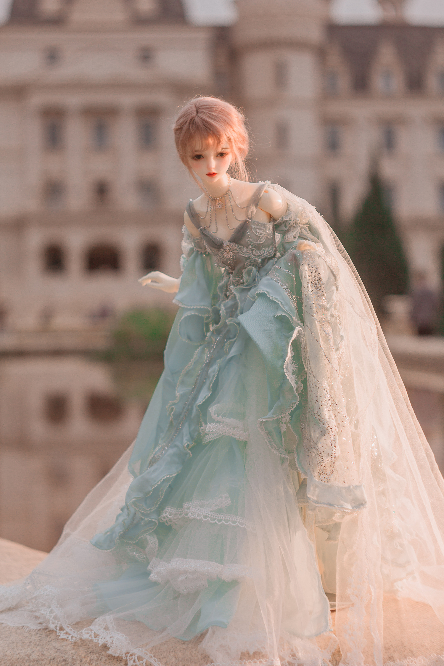 洋装娃礼服欧风bjd四分三分sd16制作星璨繁星bjd