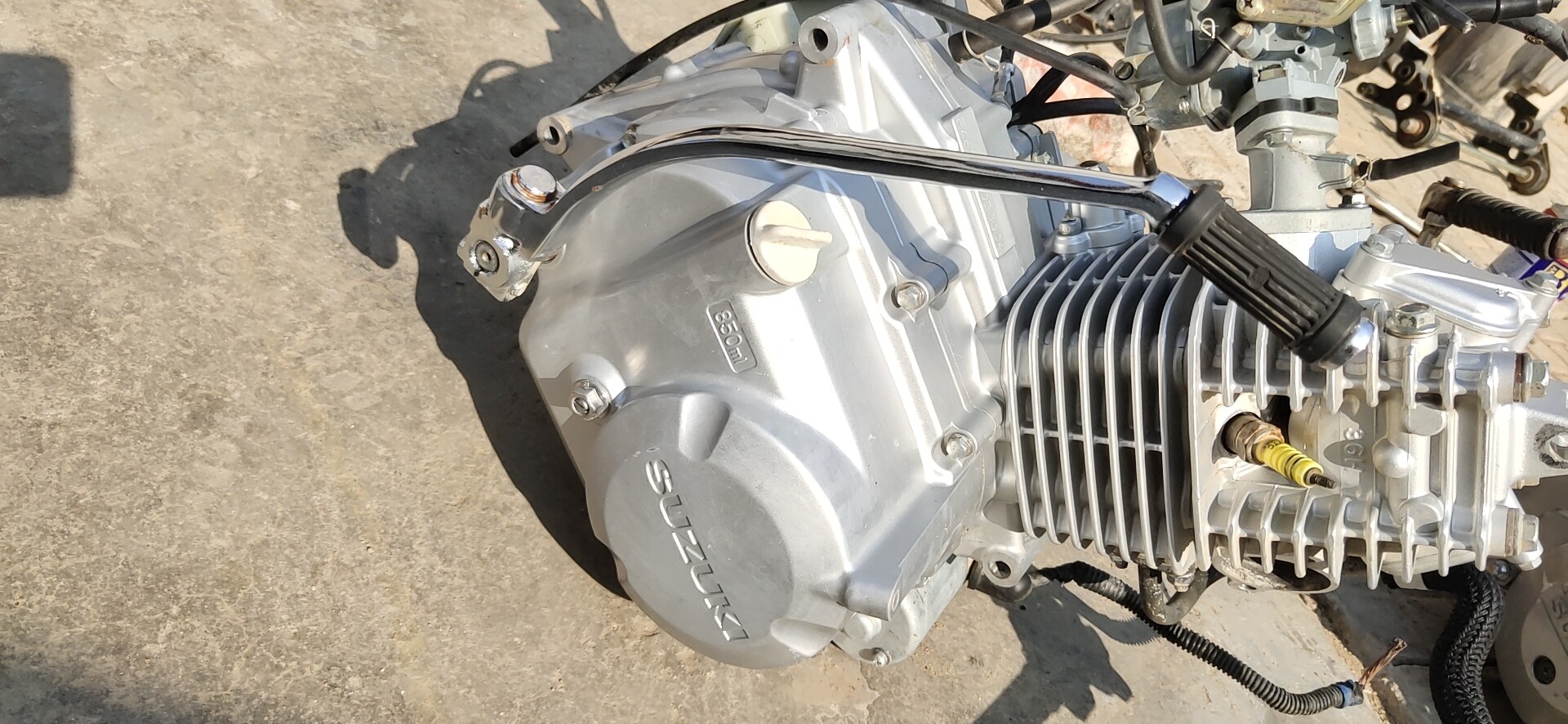 适用豪爵摩托车 铃木悦帅 gd110 发动机总成 声音静 无杂音 - 腾达