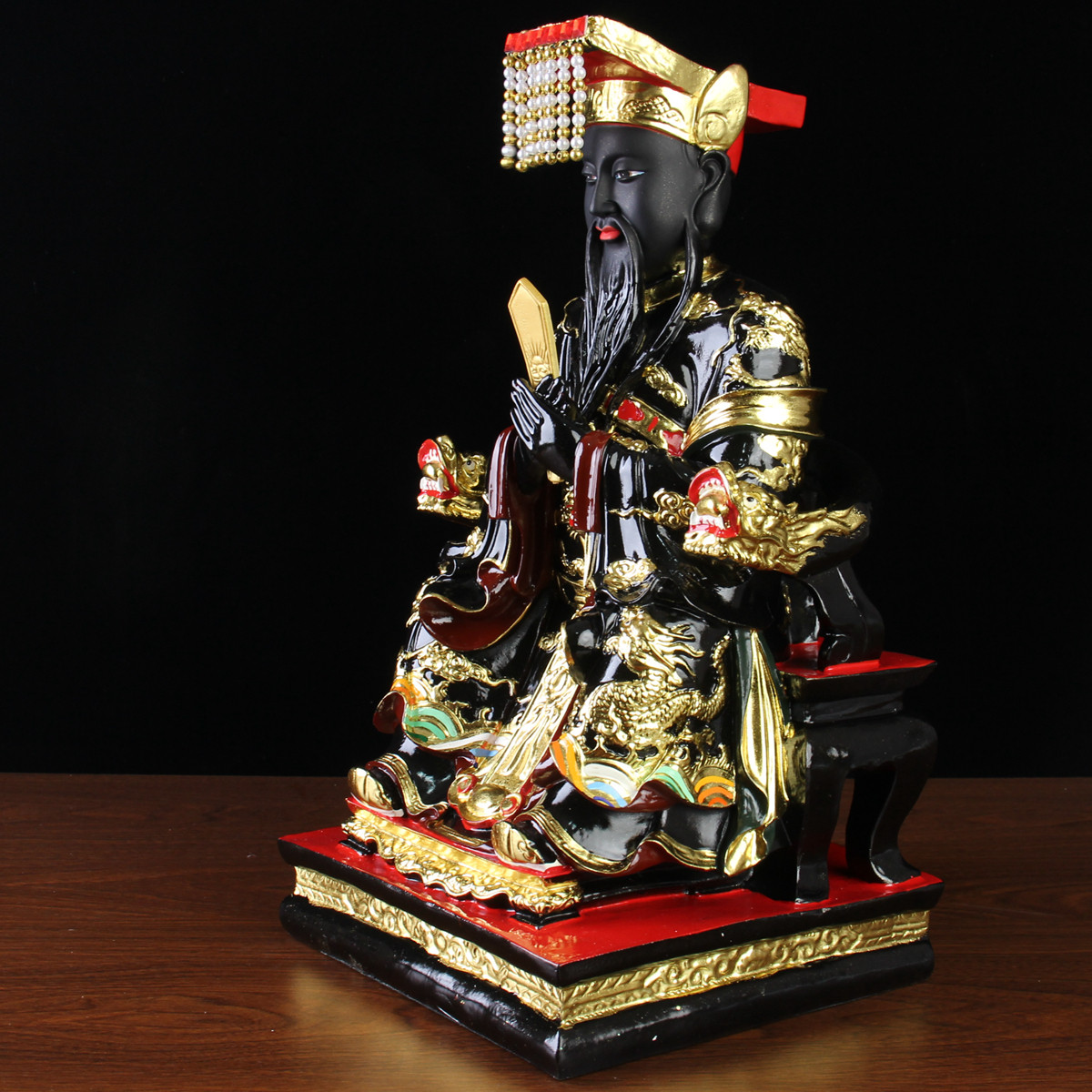 十殿阎王爷神像酆都大帝阎罗王居家寺庙树脂佛像供奉镇宅家用摆件