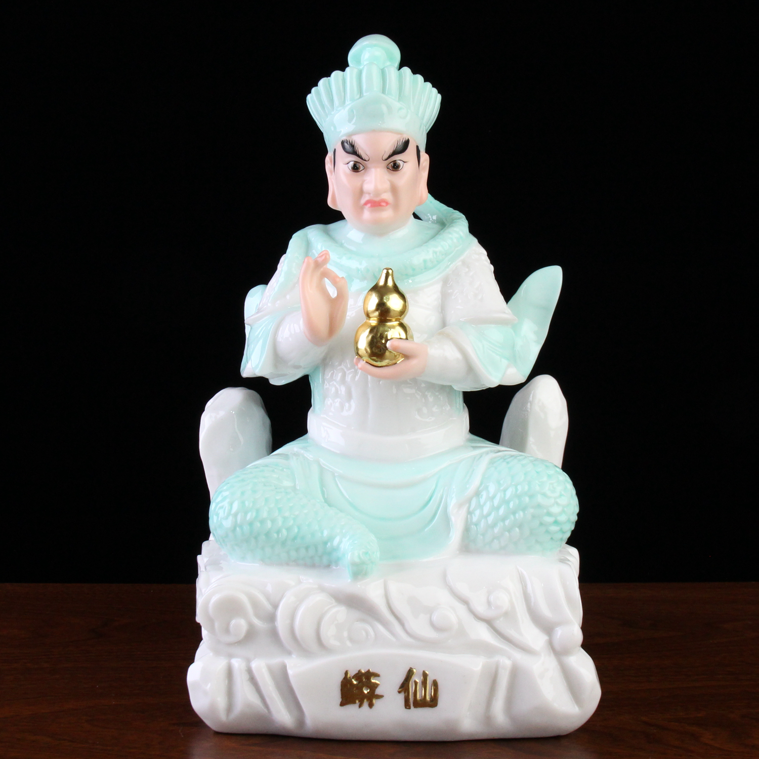 汉白玉蛇身蛇仙蟒仙神像居家供奉保家仙家像家用摆件佛像四大家族