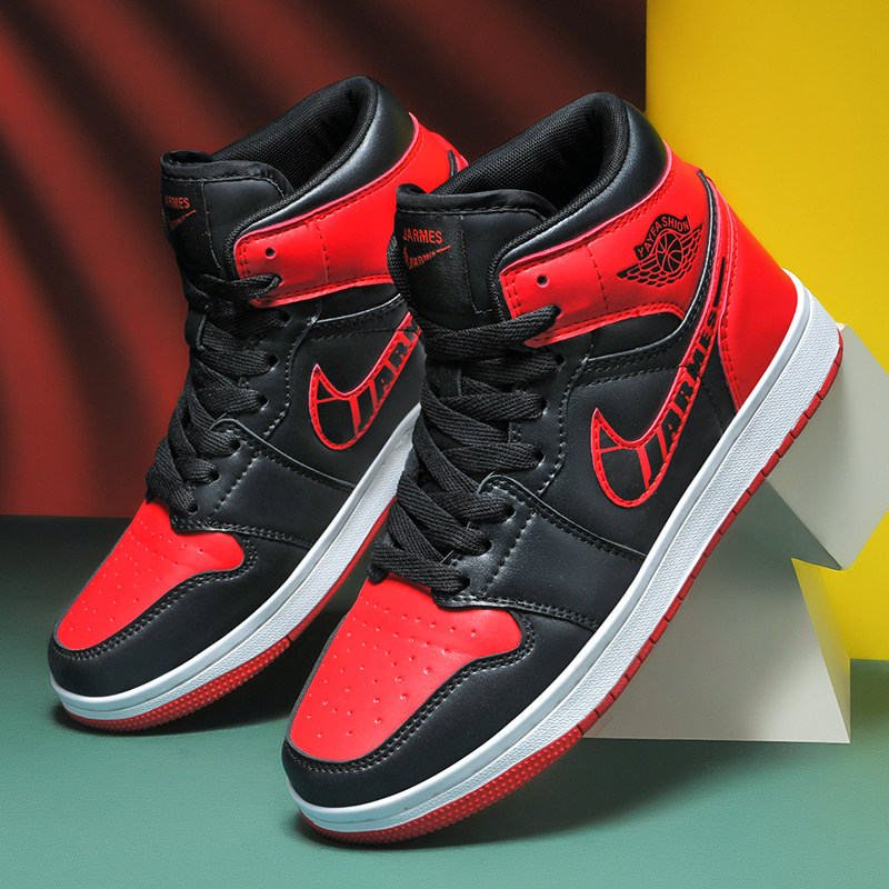 aj官方旗舰店官网正品男鞋夏季aj1禁穿高帮鞋空军一号高帮鞋