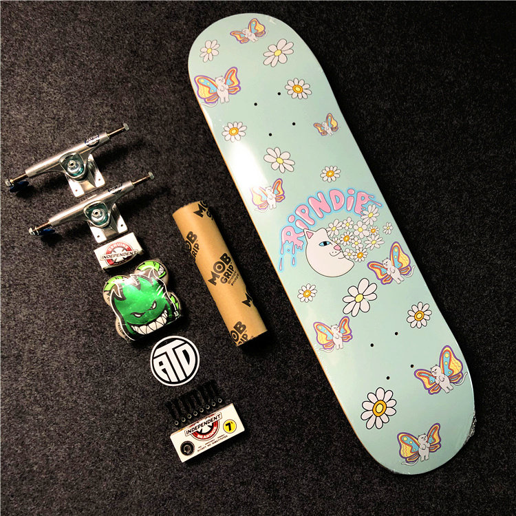 滑板美国进口ripndip双翘ripdip专业滑板