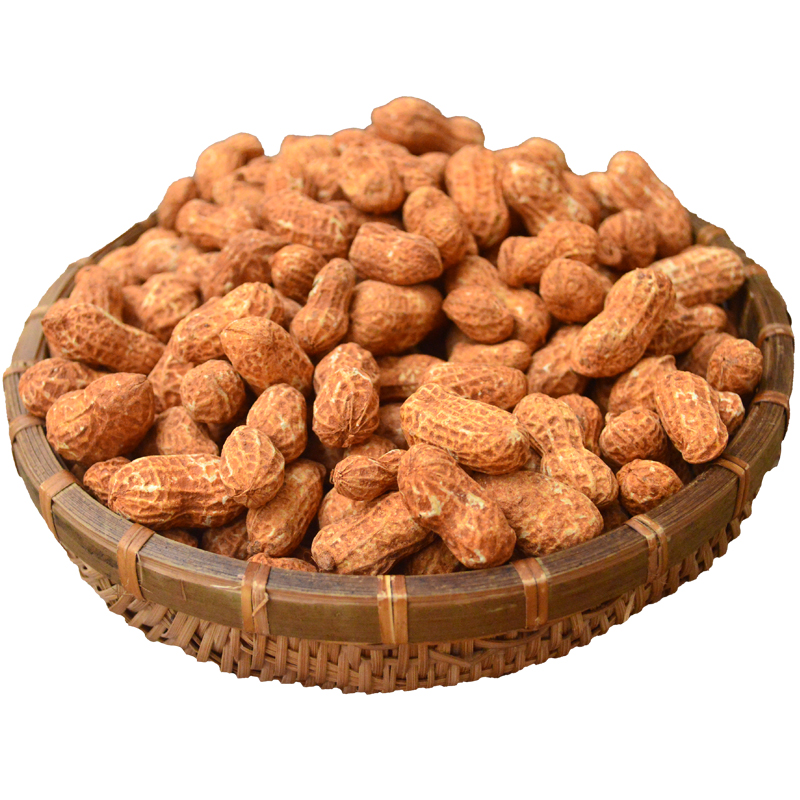 河源带壳忠信红泥花生连平香脆可口500g客家花生