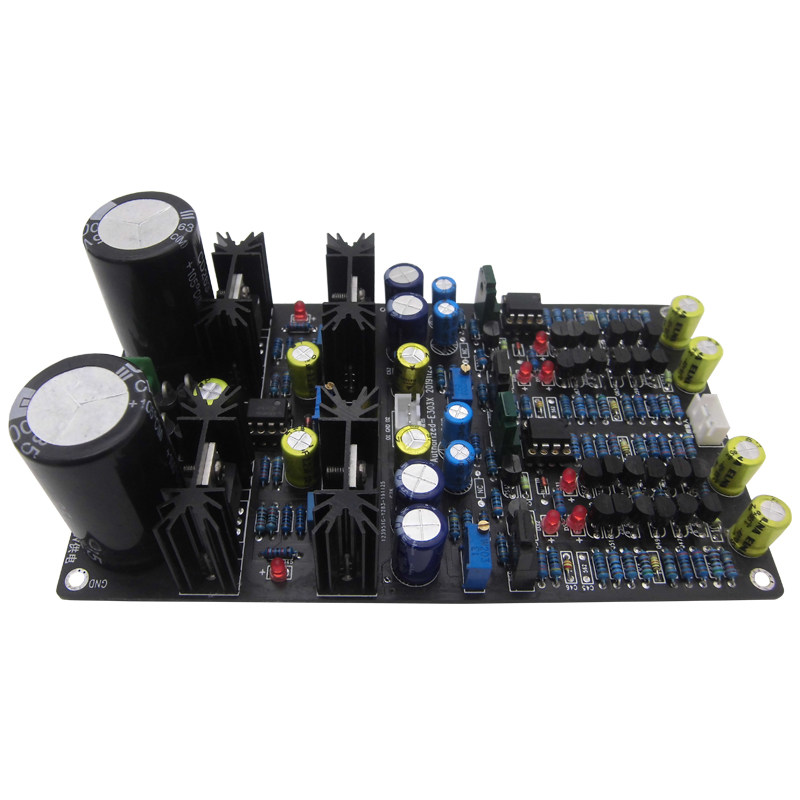 参考金嗓子e303x前级板hifi甲类功放音调板前置放大器diy套件成品