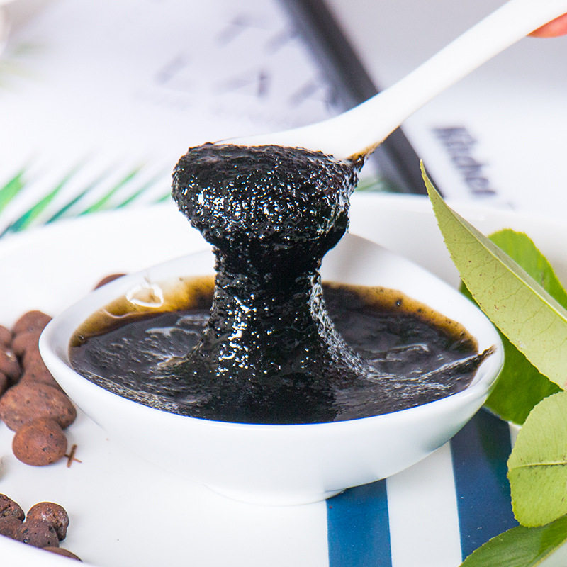 伟博九蒸九晒黑芝麻蜂蜜膏黑芝麻膏滋膏方养生养发膏九蒸久晒九制