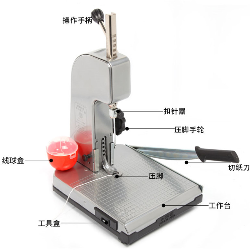 云广手动装订机穿线图图片
