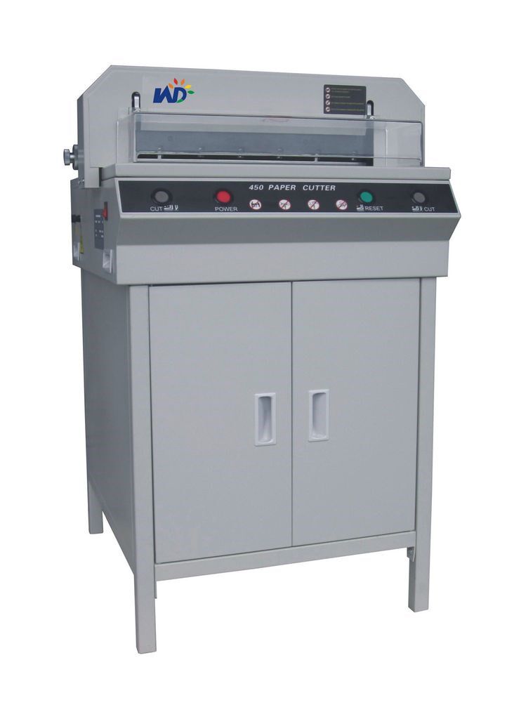 万德精密切纸机电动裁纸纸刀裁纸机wd-450v 厂家供应切纸机