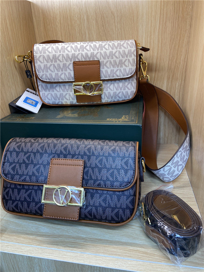 名品皮具一路有你mkn小花包轻奢时尚时来运转单肩斜挎包