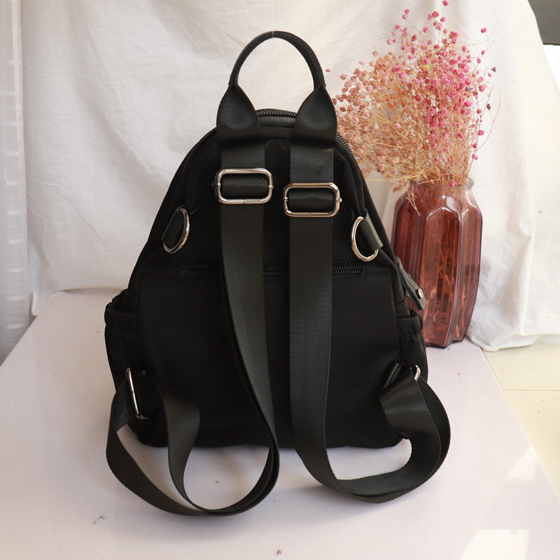 复古风旅行双肩包大容量绣花夹层牛津布艺背包中国风刺绣多功能包