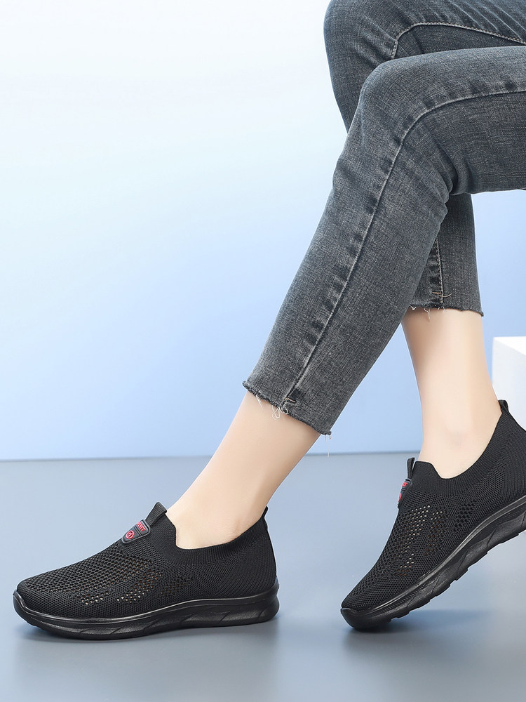 台湾红蜻蜓企业有限公司rd夏季女士妈妈运动休闲鞋大码女鞋41一43