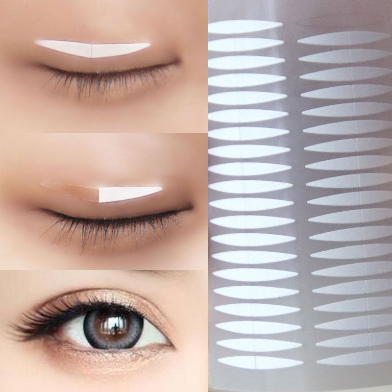 2000贴橄榄型双面隐形自然双眼皮贴