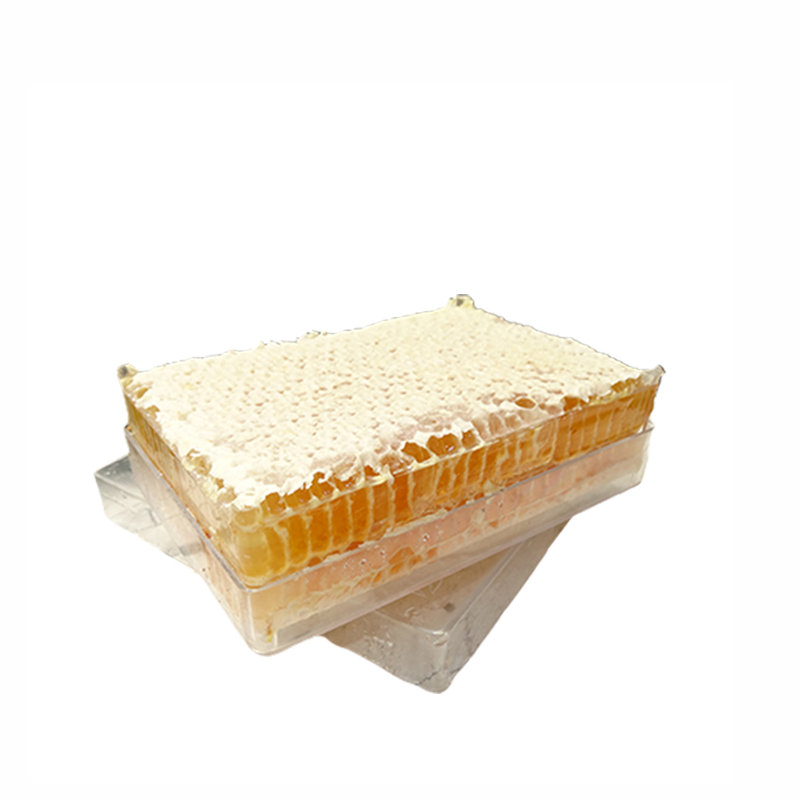 纯正蜂巢蜜天然农家自产野生蜂窝土蜂蜜块状滋补嚼着吃蜜糖500g