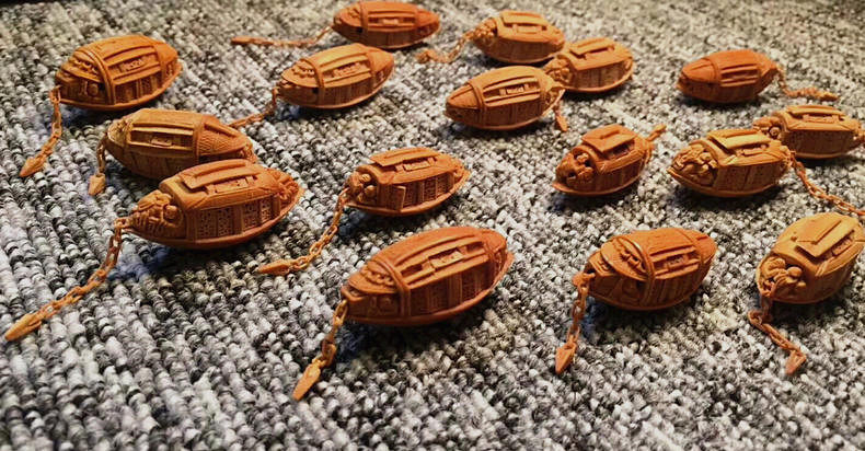 核舟记橄榄核一帆风顺小船橄榄胡手工雕刻核雕核舟记镂空透雕单籽