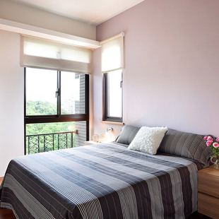 遮光拉珠卷帘窗帘卷拉式 客厅卧室办公室手拉卷式窗帘卷帘布遮阳-领券