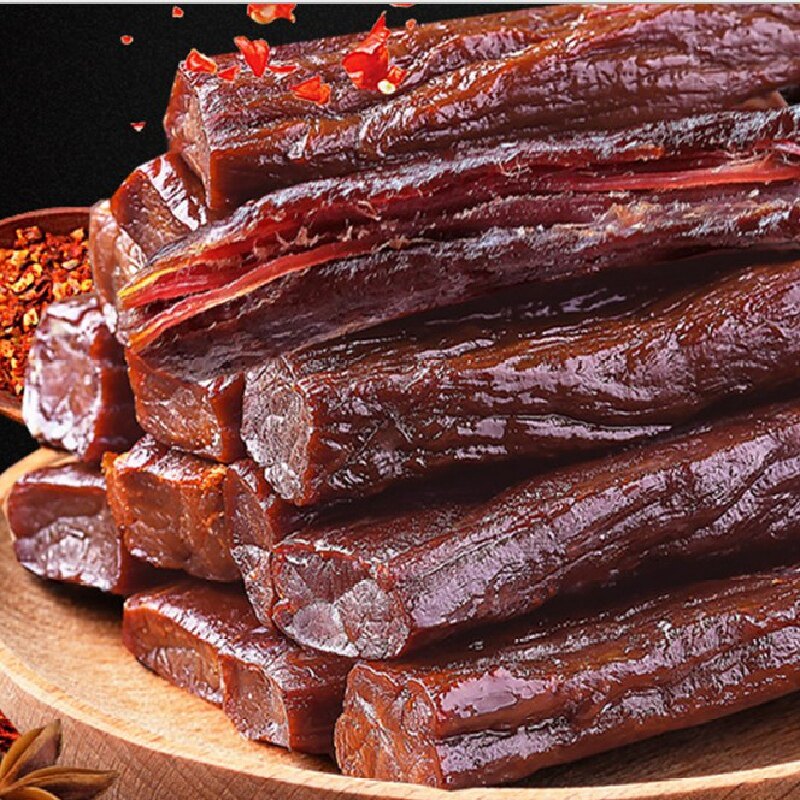 牛肉内蒙古手撕风干牛肉干500g正宗草原零食特产牛肉类