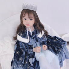 Frozen 2 dress princess elsa dress Anna dress autumn/winter children's wear the same elsa girl dress Frozen 2 dress princess elsa dress Anna dress autumn/winter children's wear the same elsa girl dress