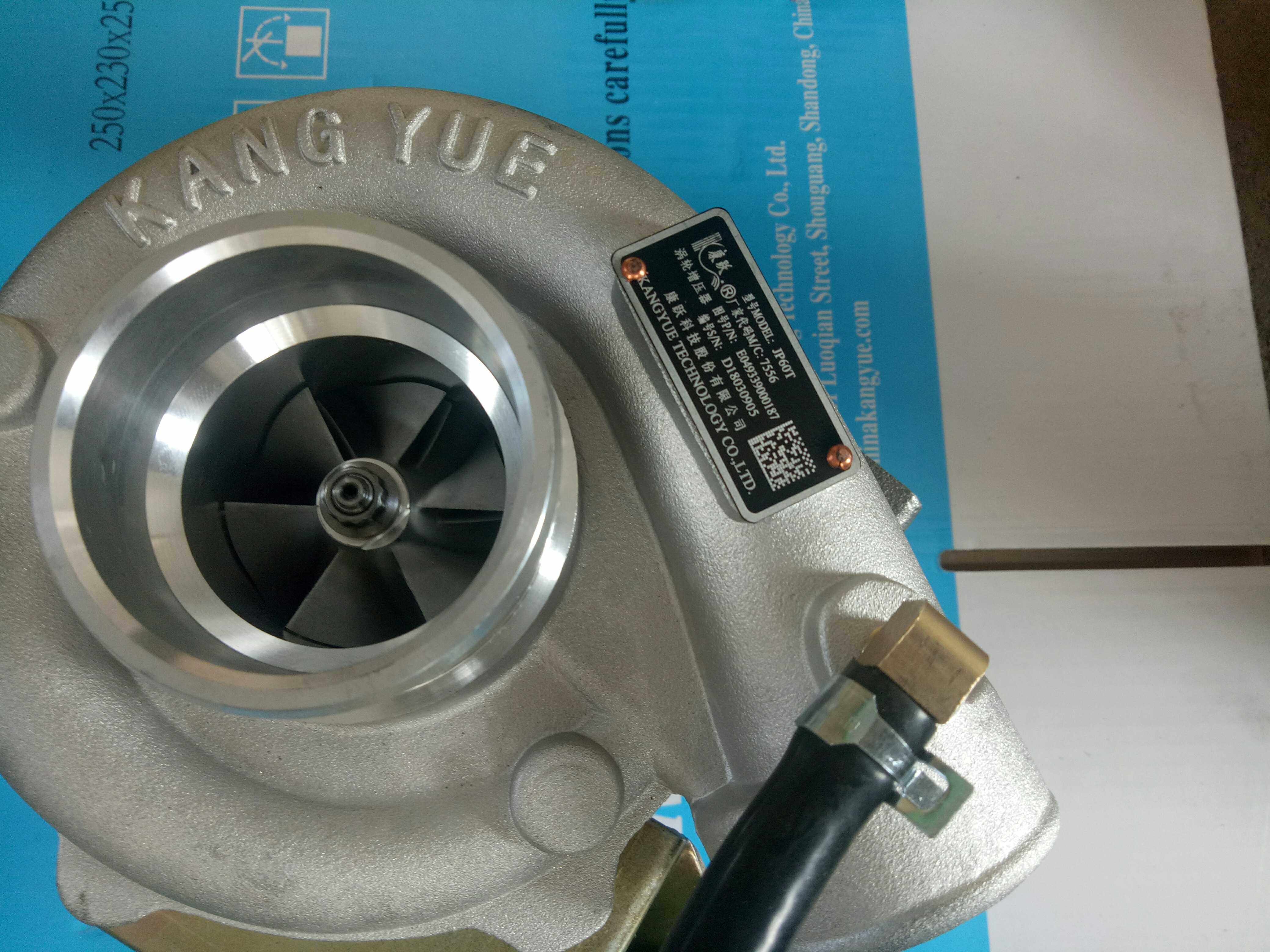 适用于康跃奥铃jp60s福田大柴潍柴涡轮增压器原厂增压器