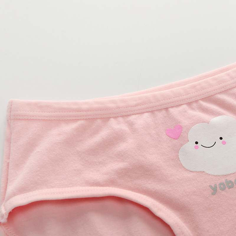 优贝宜 童装女童内裤 儿童三角裤 宝宝短裤中大童底裤 女孩小内裤