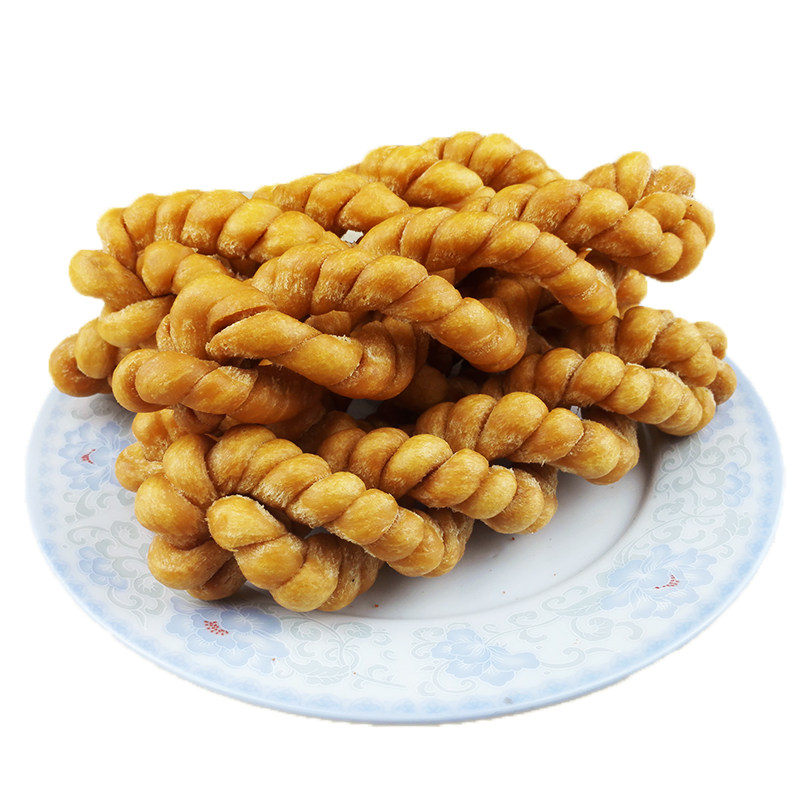 山西运城地方特产美食小吃稷山麻花传统面食手工香脆油酥麻花2斤