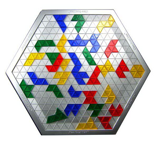 包邮 小乖蛋正品 角斗士棋三角块游戏六角版 儿童益智玩具