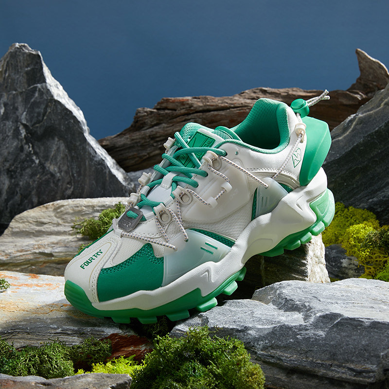 回力官方旗舰店女鞋潮流合伙人fourtry联名款山河浩渺运动休闲鞋