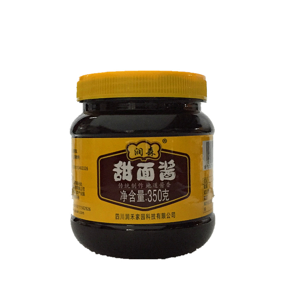 甜面酱润森森牌350g24瓶杂酱烤鸭蘸酱式甜皮鸭酱类调料