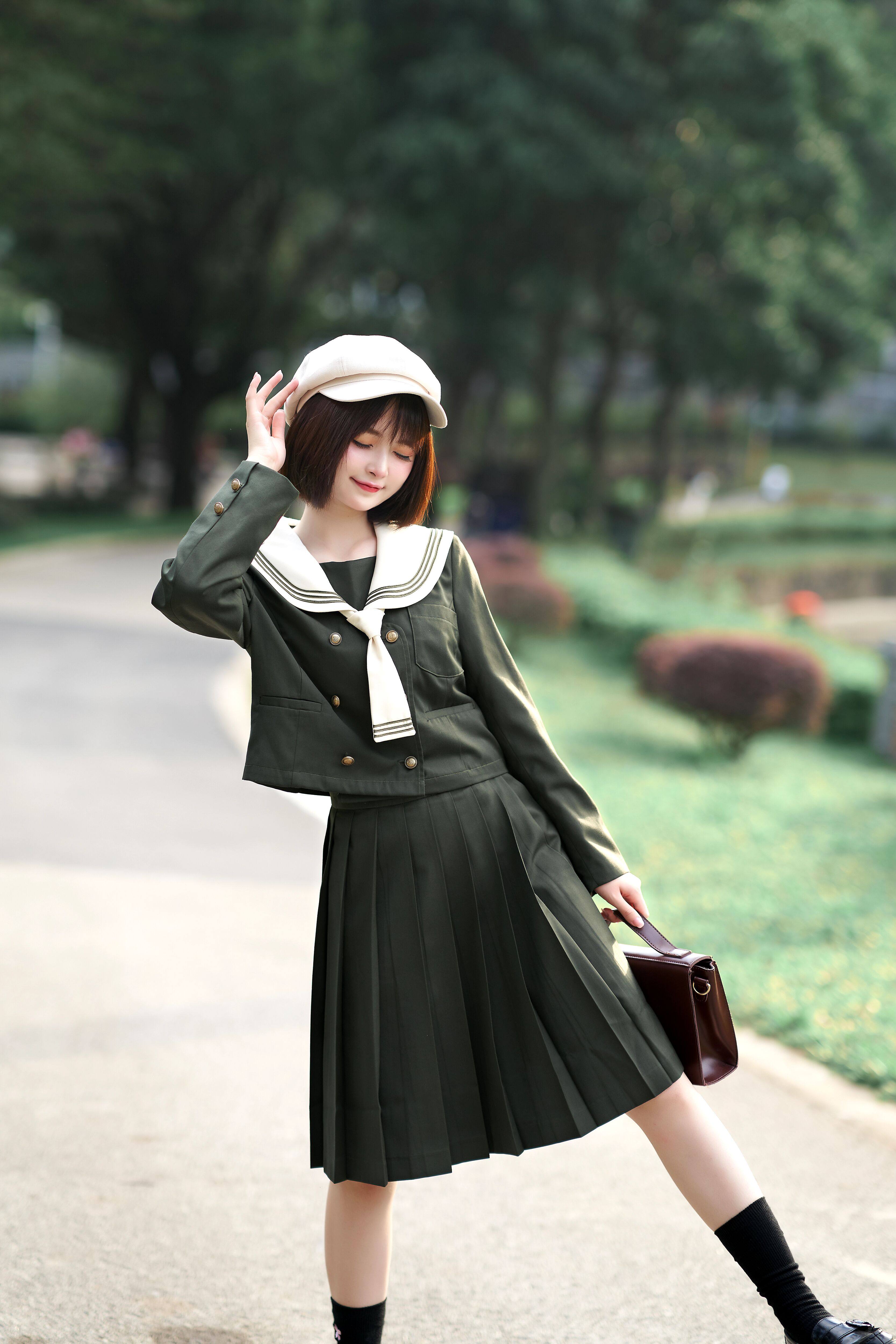 意向时光旅行社原创jk制服水手套装秋冬学生校服