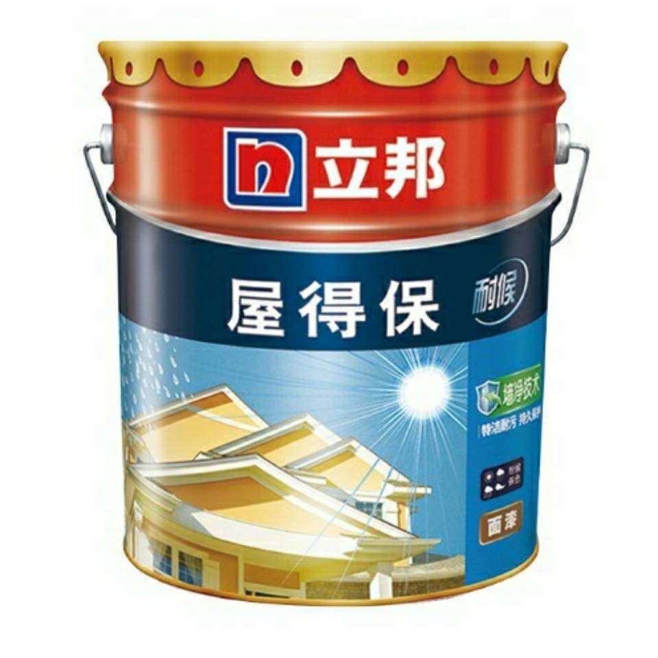 立邦久耐梦幻清新候清新漆耐外墙防水弹性得宝内墙乳胶漆