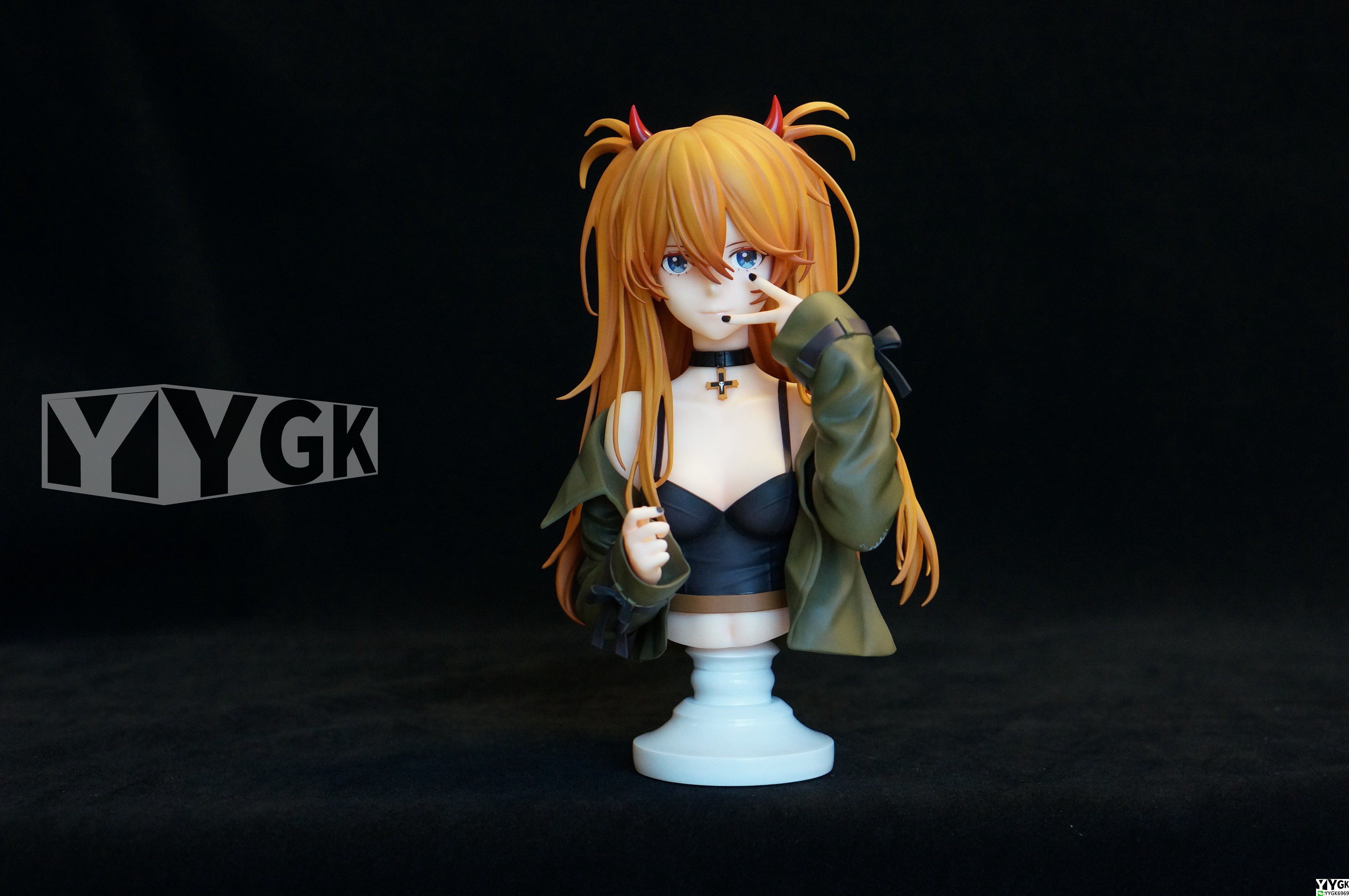 明日yygk伊甸园香绫波丽eva私服半身像手办雕像手办