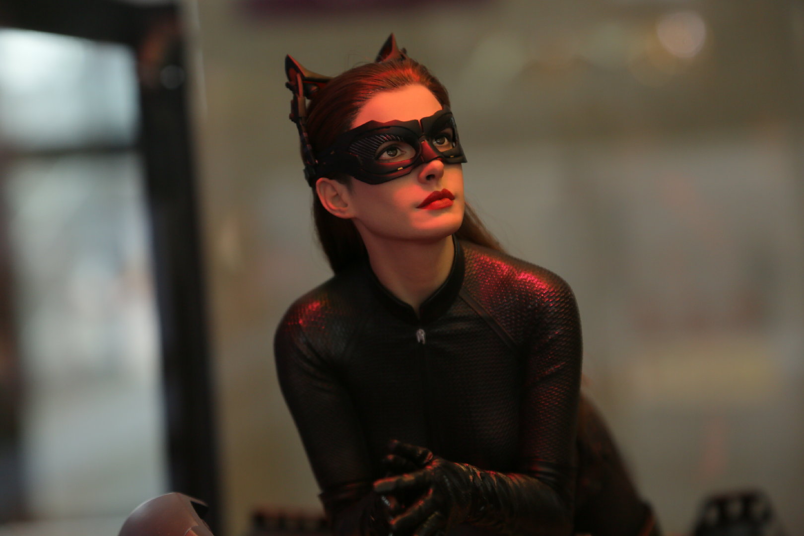 猫女雕像模型yygk蝙蝠侠手办植发全身安妮海瑟薇手办