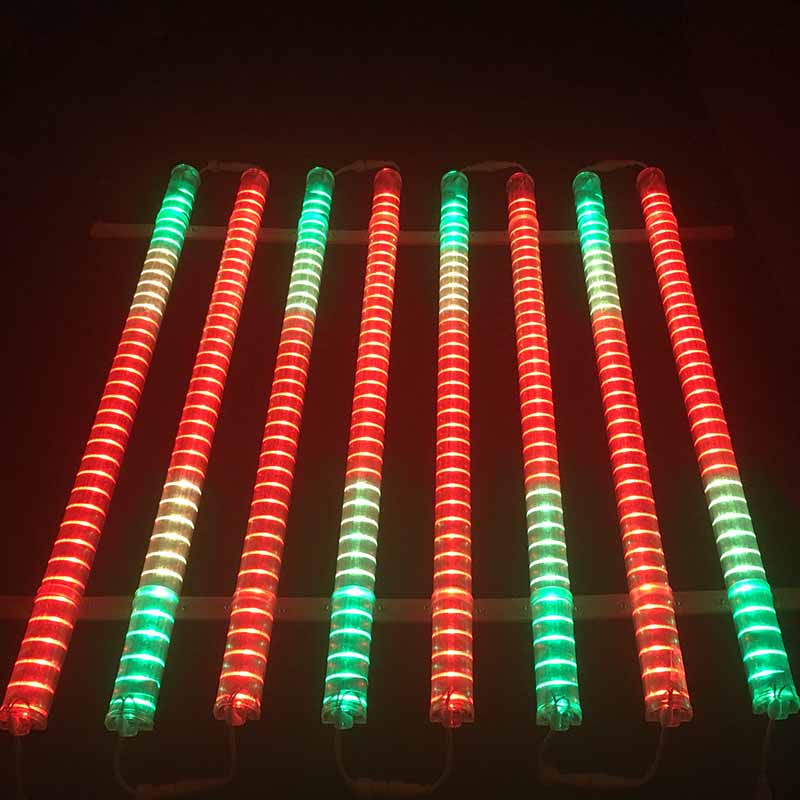 led招牌广告水门防水户外轮廓数码跑马七彩led灯管