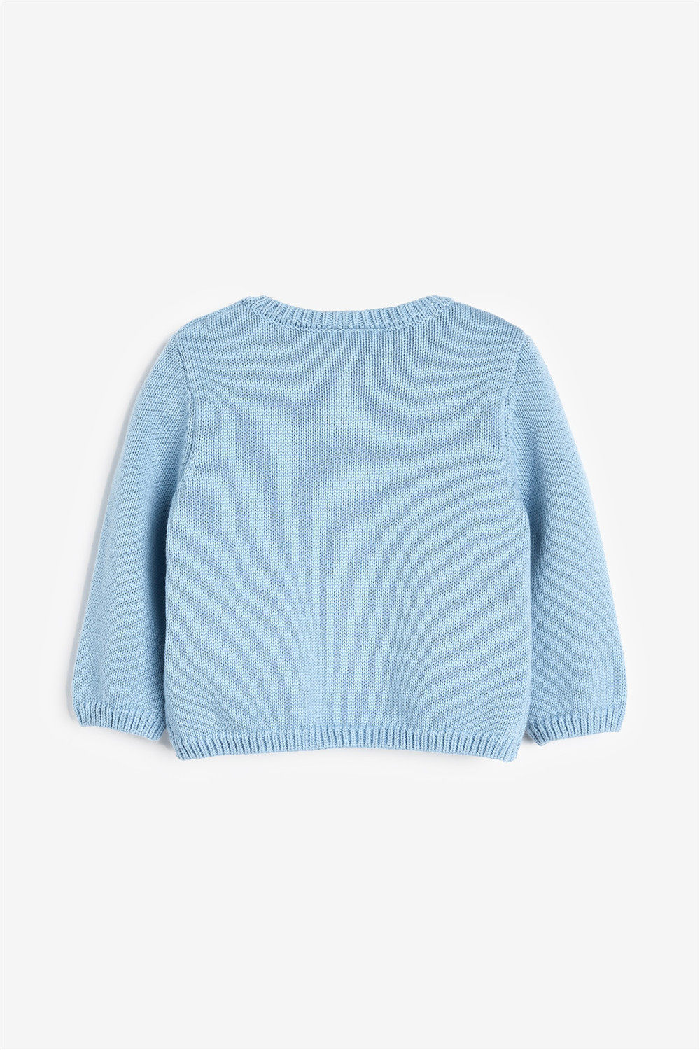 现货英国next童装2020男童男宝宝宝宝蓝蓝色大象毛衣