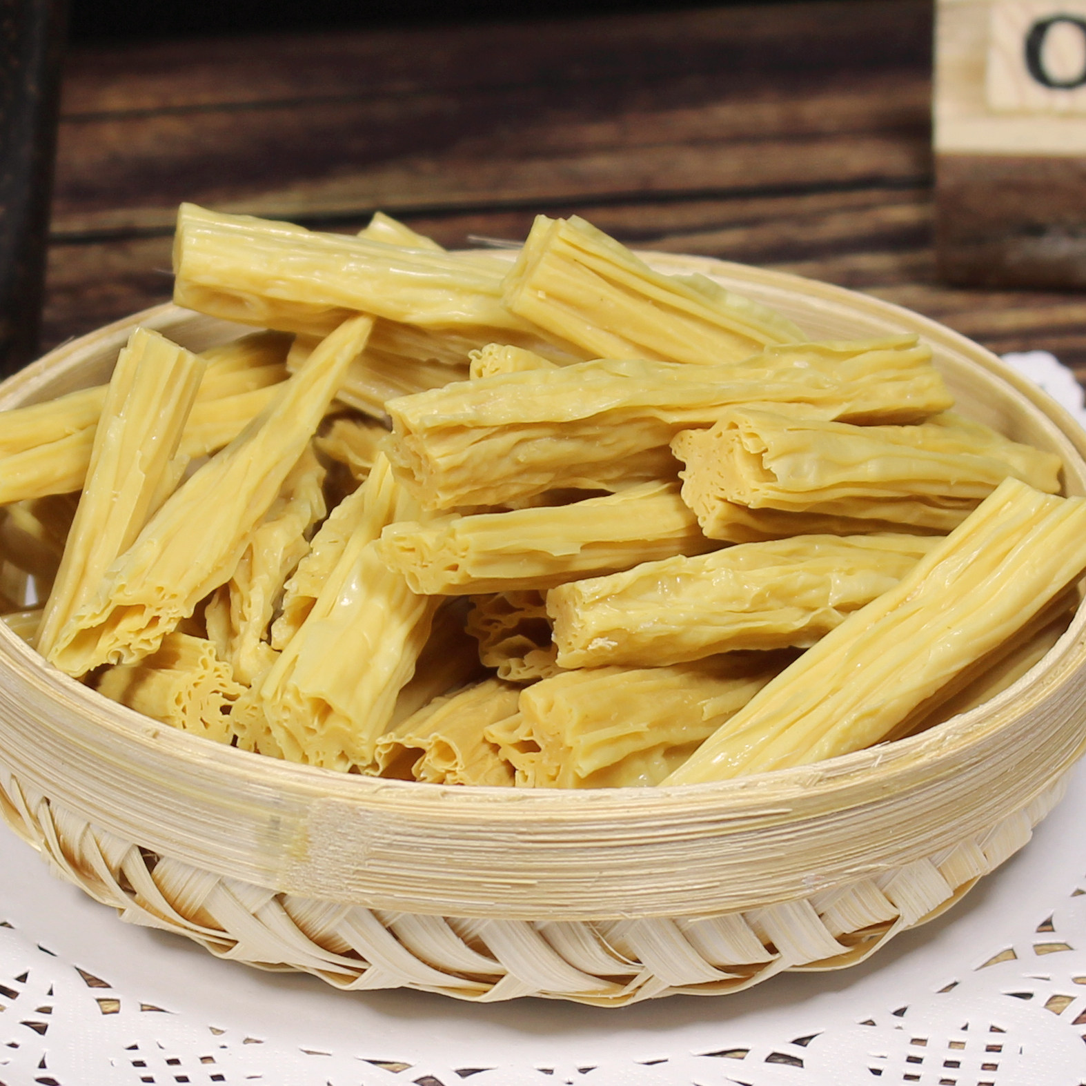 2斤腐竹段凉拌豆制品半干货散装批农家手工非特级纯正头层油豆皮