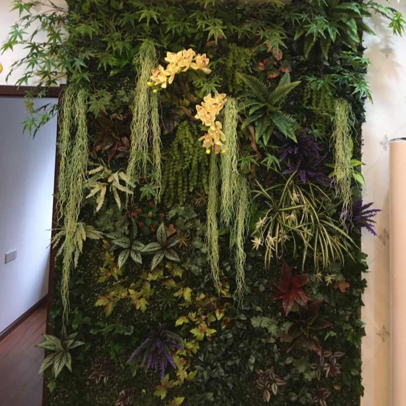仿真绿植室内墙面植物假花草皮背景墙楼盘看房仿真绿植