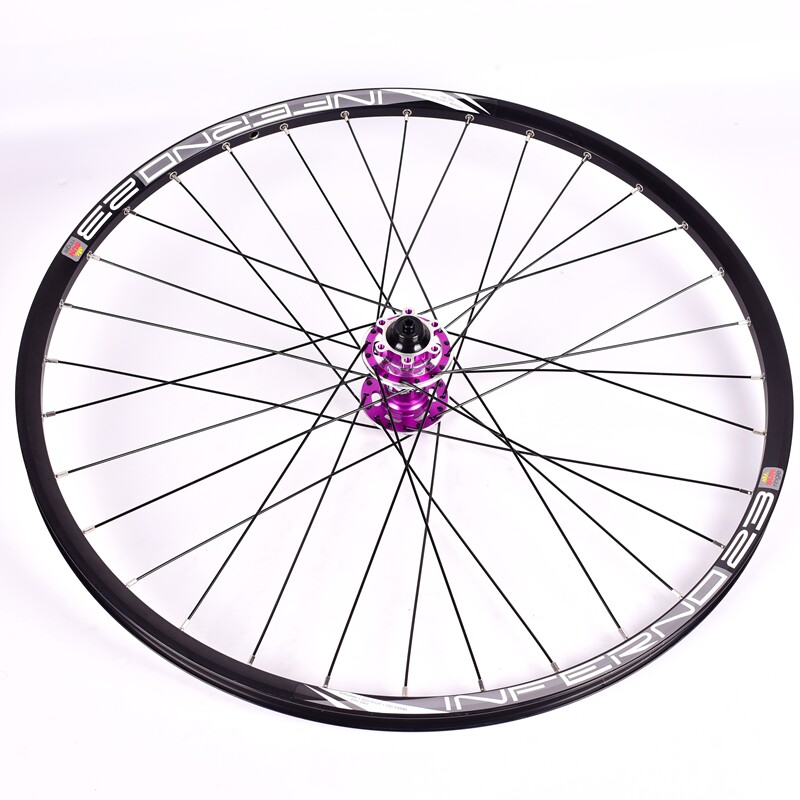 krsec自编成品轮组太阳车圈dt/信大辐条32孔超响超润26/27.5/29寸